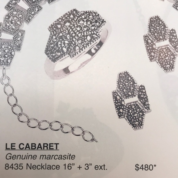 NEW!!!  NWOT PARK LANE GENUINE MARCASITE NECKLACE - Picture 8 of 8